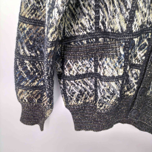 ミッソーニ MISSONI 総柄 カーディガン メンズ EUR:50